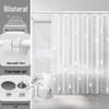 Yipan Raindrop Punch-Free Magnetic Shower Curtain