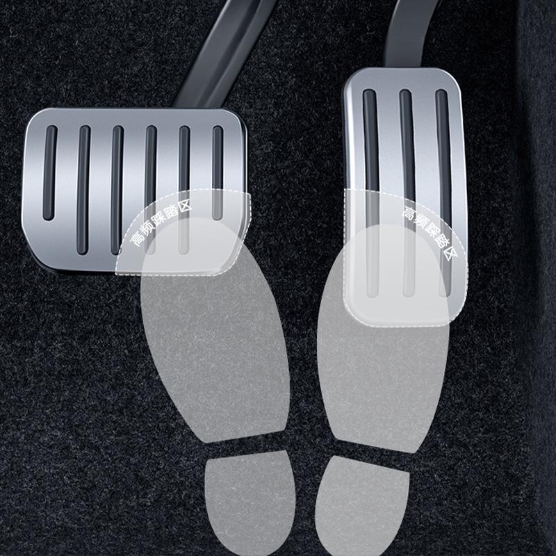 Aluminum Alloy Throttle Brake Pedal Decorations for Tesla Model Y/3 Refresh Accessories