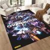 Overwatch Heroes In Action Square Rugs Are a Great Choice for Living Rooms, Bedrooms, Home Décor, and As Gifts.
