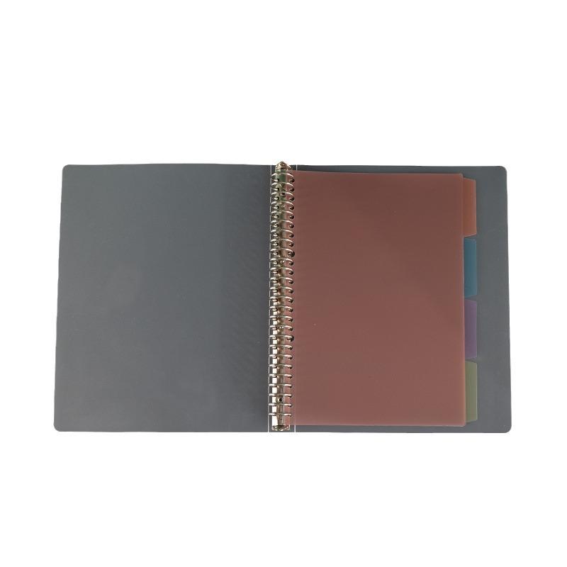 Loose-Leaf Binder Dividers: A4, B5, A5 Plastic Index Pages with 26, 20, or 30 Holes