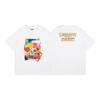 Wholesale GALLERY DEPT washed old short-sleeved beauty tide retro skull print couple loose T-shirt summer