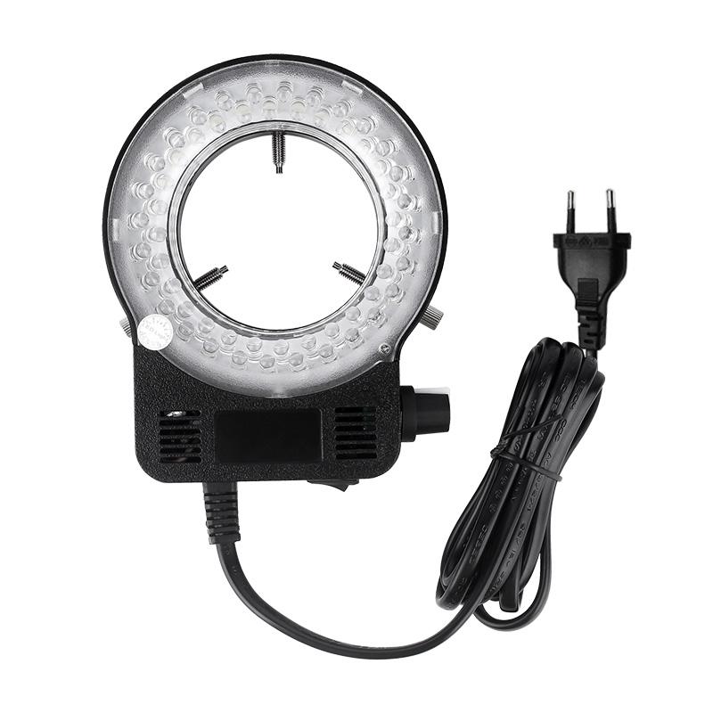 

EU/US Plug Ring Light LED Illuminator Lamp Industrial Microscope Camera Illuminator Source Отличный круговой регулируемый свет
