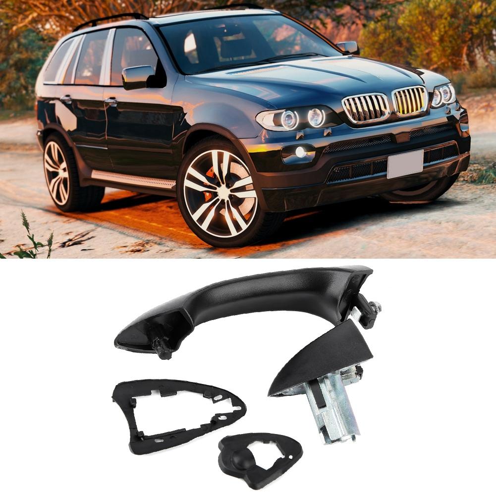 Exterior Door Handle Passenger Side Left Drive Fit for E53 X5 2000 2006 51218243618