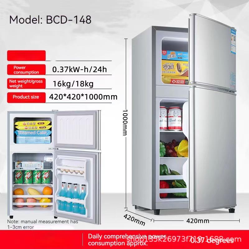 Two-Door Three-Door Large Capacity Refrigerator for Single Adults and Apartments