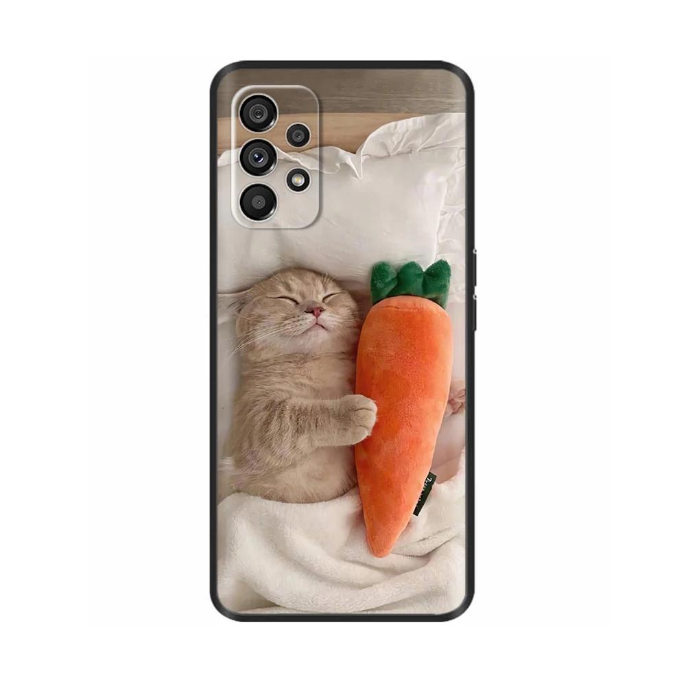 Case For Samsung Galaxy A53 Phone Cases Soft Silicone Anti Drop Back Cover For Samsung A33 5G Fundas for Samsung Galaxy A73 5G