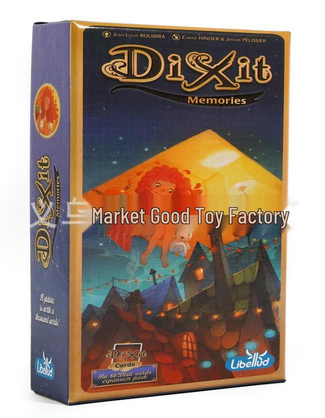 Dixit Odyssey: Gioco di Società Strategico in Inglese con Frammenti di Parole e Tappetino di Gioco
