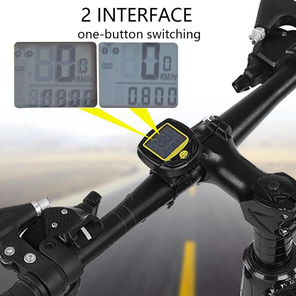 Outdoor Cycling BIke Rainproof Odometer Bicycle Computer Mount Kit Riding Accessory