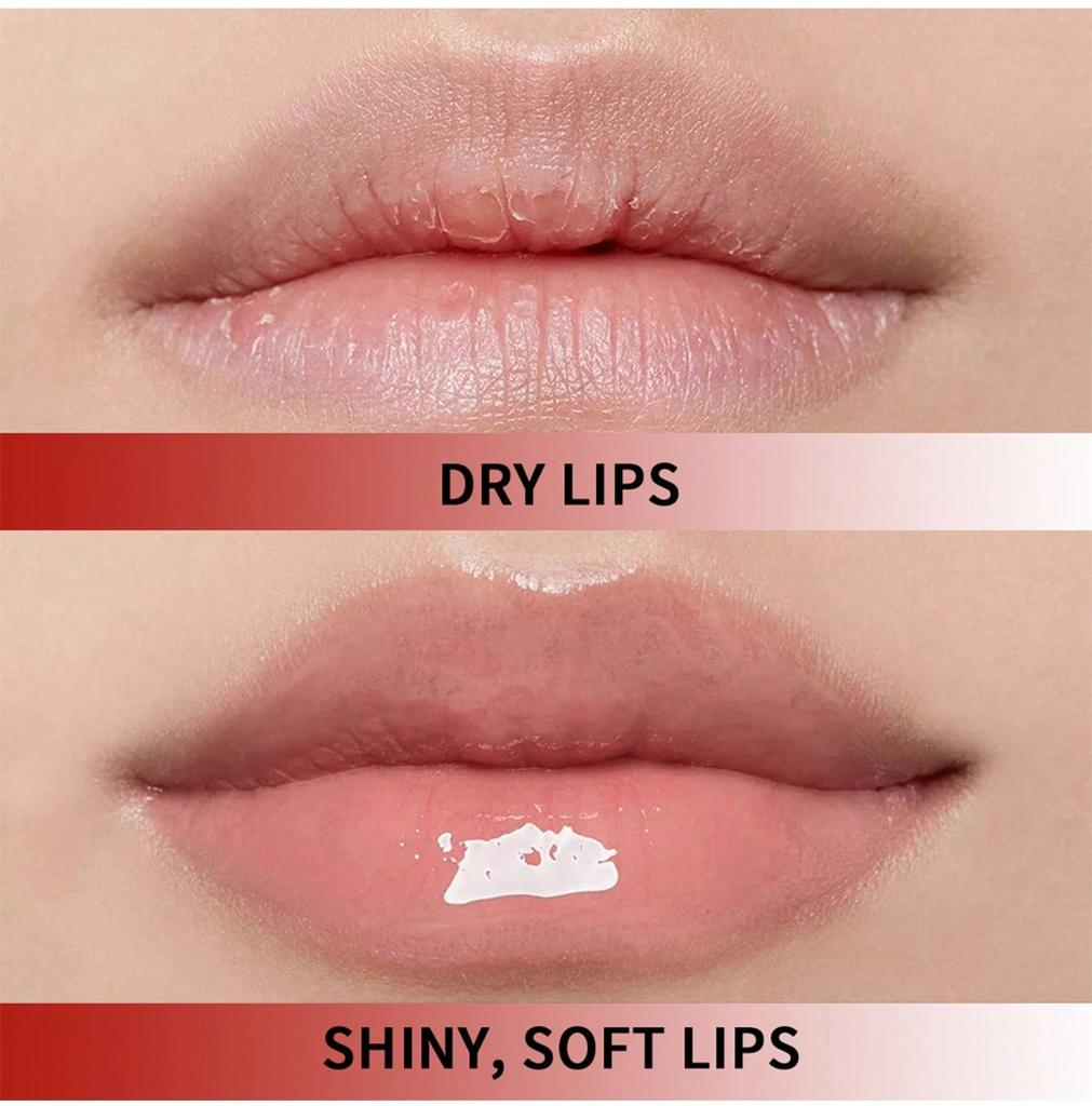 Lip gloss and lip oil in one, liquid lipstick, moisturizing lips, specially designed for fine lip care.