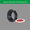 Coperchio e Valvola di Sfiato per Fusto in Plastica IBC da 1000L con Adattatori da 1/2" e 3/4"