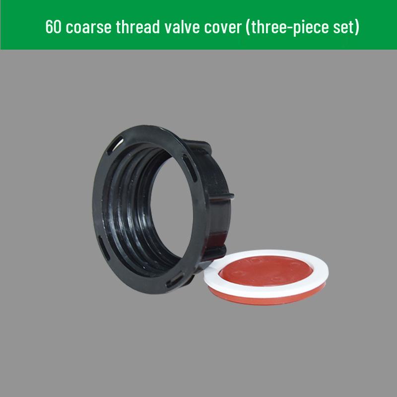 Coperchio e Valvola di Sfiato per Fusto in Plastica IBC da 1000L con Adattatori da 1/2" e 3/4"