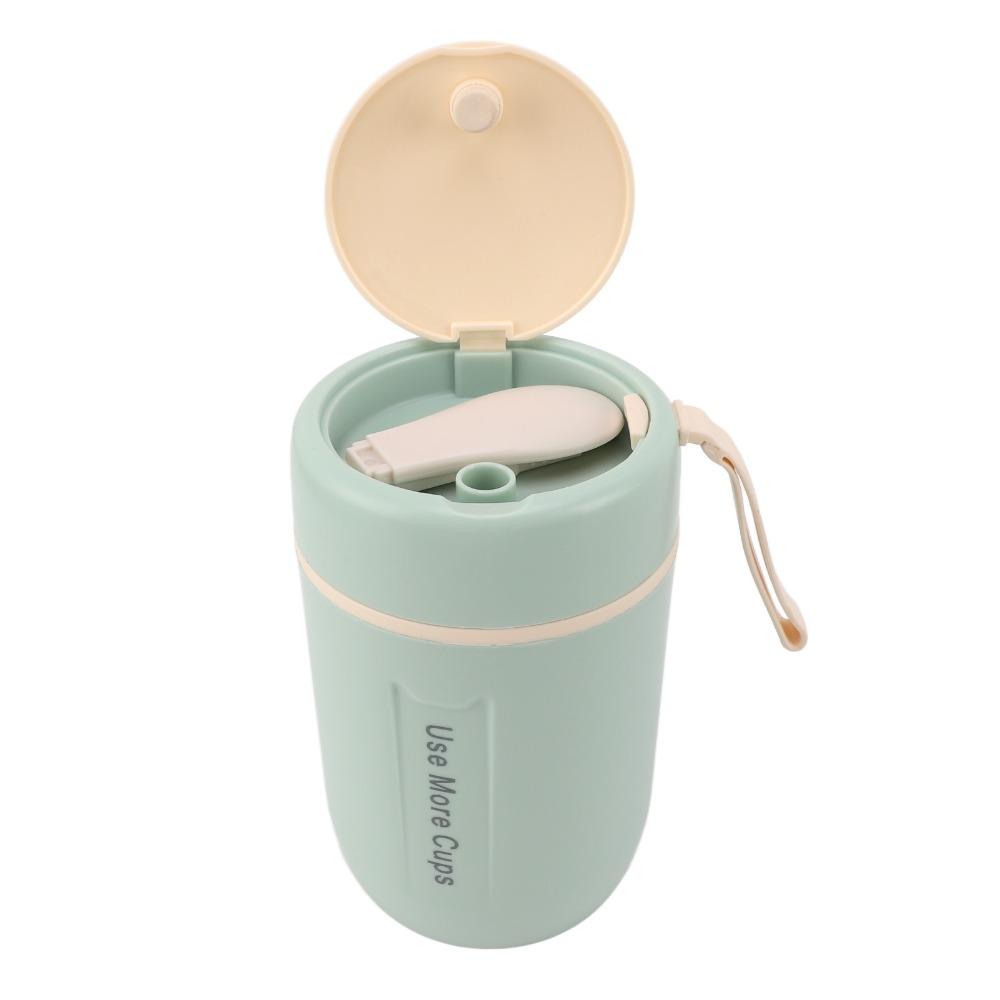 600ml Insulated Food Jar Safety Cover Food Container Durable Vacuum Insulated Container  For Travel