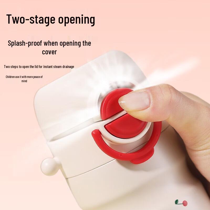 SNOOPY 500ml 316 Stainless Steel Kids' Insulated Straw Bottle