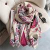 Luxury Winter Cashmere Scarf For Women Warm Shawl And Wraps Thick Blanket Foulard Fashion Bufanda Neckerchief Bandana Pashmina