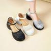 Fashion AIYUQI Women's Sandals Retro 2025 New Summer Roman Female Sandals Large Size Woven Hollow High Heels For Women