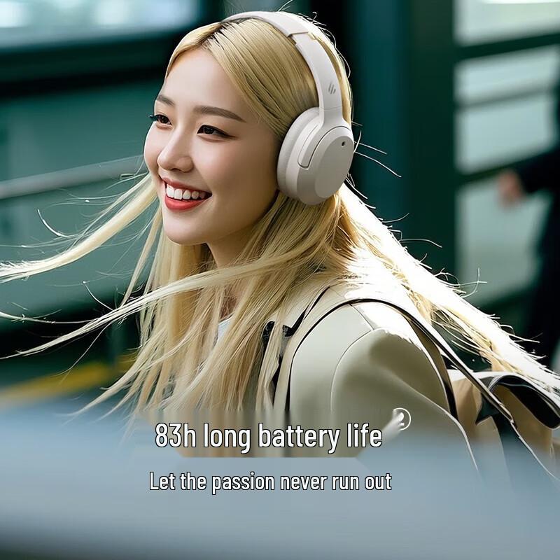 EDIFIER W820NB 3-Gold Active Noise Cancelling Over-Ear Bluetooth Headphones