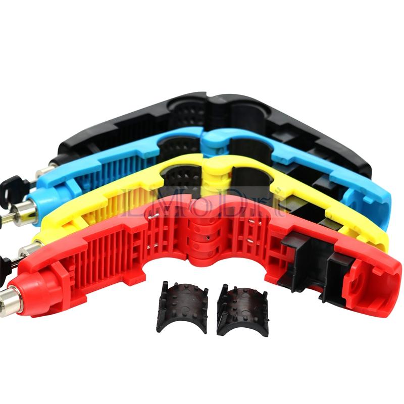 LMoDri Universal Motorcycle Handlebar Safety Lock Scooter Lock Brake Throttle Grip Anti Theft Protection Security