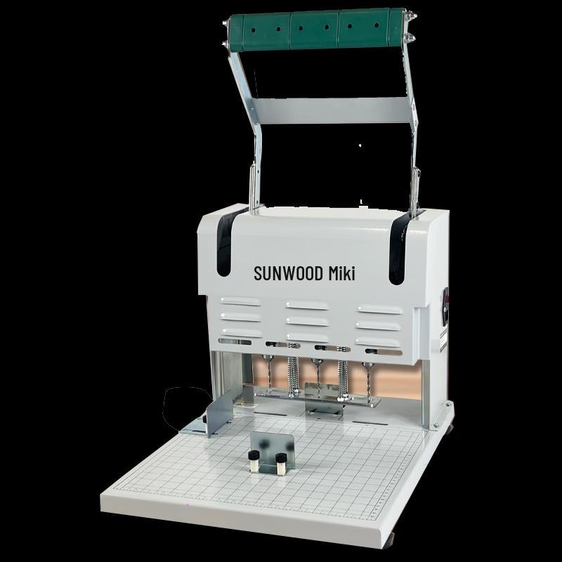 SUNWOOD SZ9003 Electric 3-Hole Punch & Binding Machine