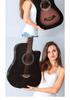 38/41-Inch Beginner Folk Guitar for Boys, Girls, and Students – Entry-Level Wooden Musical Instrument