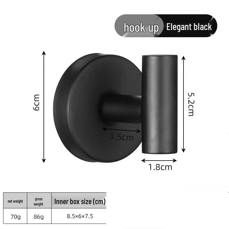 

ZNMW Seamless No-Punch Suction Cup Coat & Towel Hooks