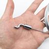6 Pcs Z Bend Throttle Cable End Universal Cable Wire Stop for Lawn Mower Mini Bike Go Kart Motor Engine Brake Cable Adjustable Z Head