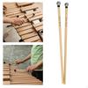 2x Percussion Drumstick Mallet Wood Handle Kids Adults Professional Mallets Timpani