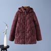 Women's Winter Cotton Jacket: Thickened Coat for Middle-Aged & Elderly, Chinese Style for 60s-70s Ladies