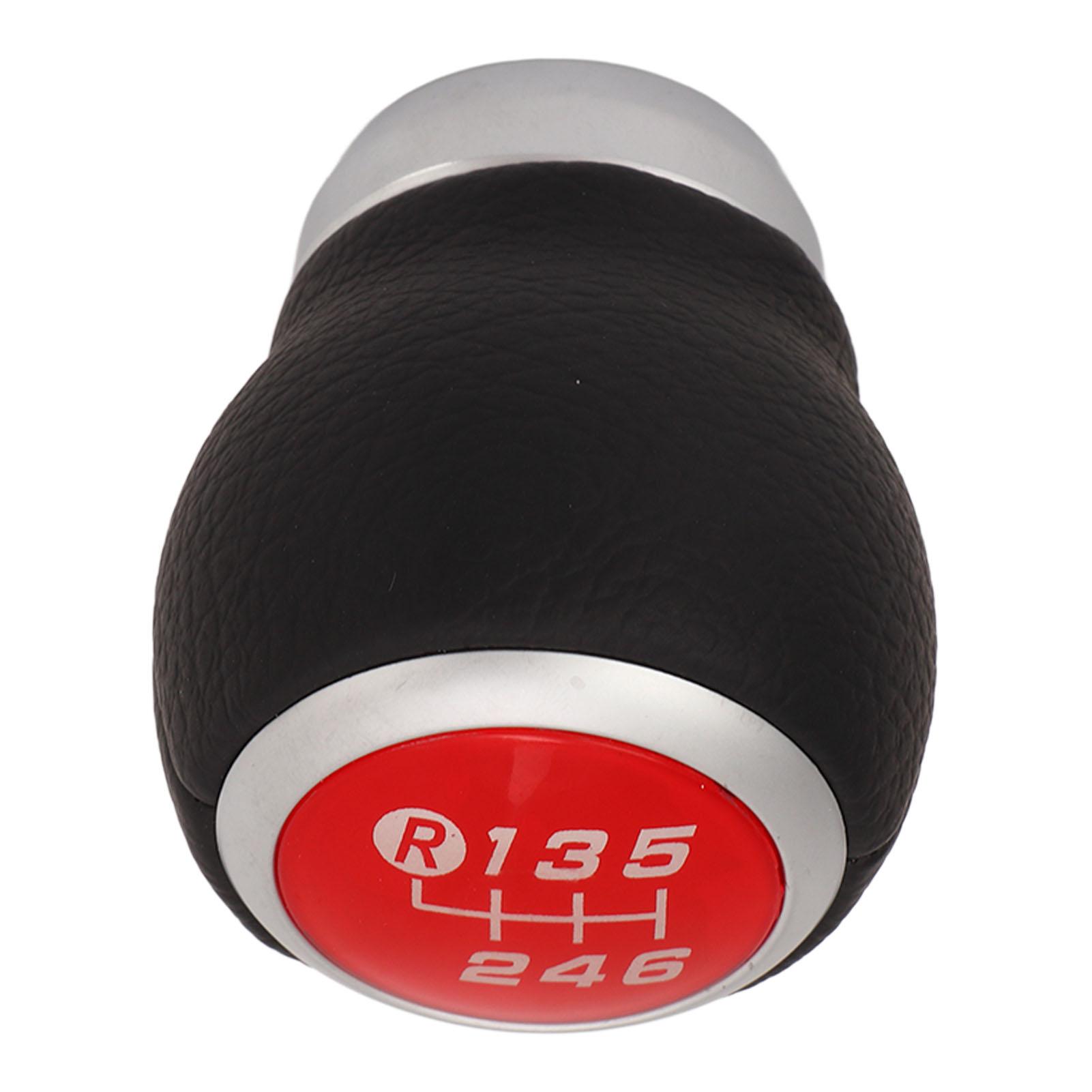 

6-ступенчатая ручка переключения передач для автомобиля, сменная ручка автоматического переключения передач для Subaru Red красный