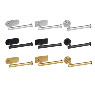 Stainless Steel Paper Towel Holder Bathroom Punch-free Paper Towel Holder Toilet Toilet Nail-free Roll Paper Holder