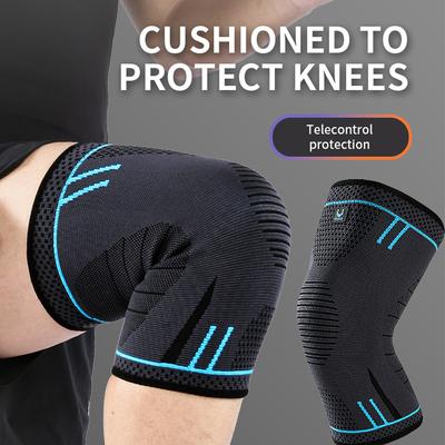 1PC Breathable Compression Knee Support Sleeve For Basketball Running Cycling Sports Injury Prevention