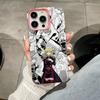 Mato seihei no slave Tenka Izumo Rosa Transluzente Handyhülle für iPhone 17 16 15 14 13 12 11 X XR XS Air Pro Max Plus