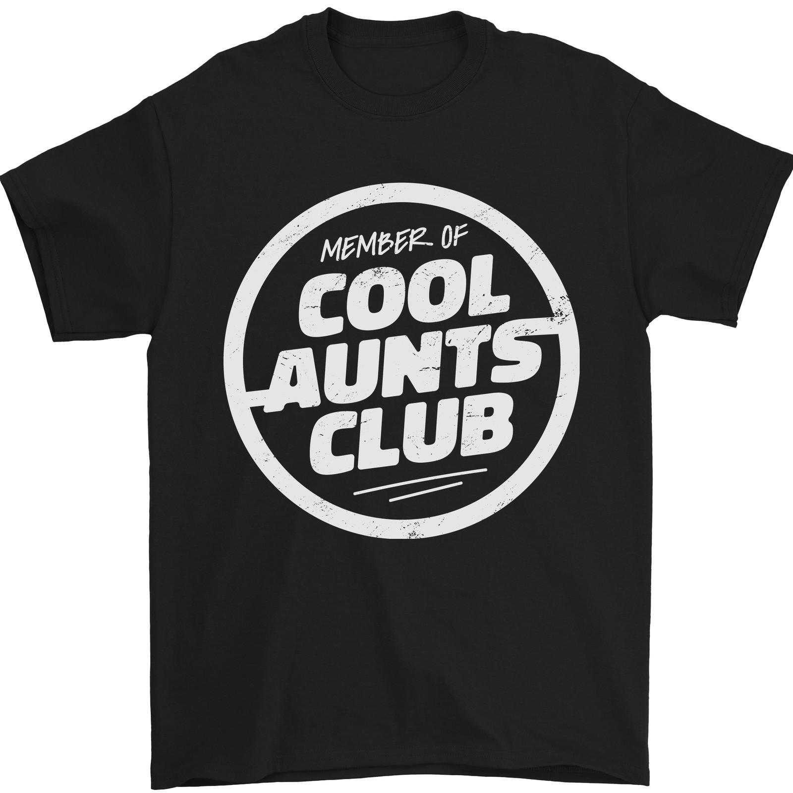 Aunties Day Member of Cool Aunts Club Mens T-Shirt 100% Cotton XXXL