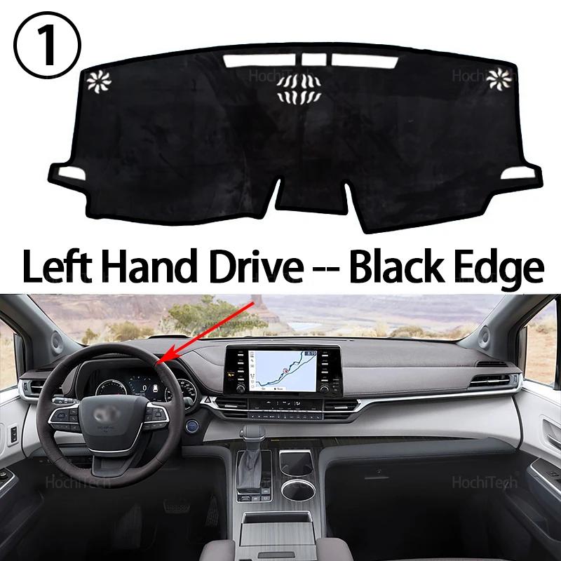 Dashboard Cover Protective Pad for Toyota Sienna XL40 2024 2025 Car Accessorie Dash Board Sunshade Anto-UV Carpet