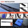 For Ford Taurus 2010-2016 2011 2012 2013 2014 2015 Wiper Front Wiper Blades Windshield Windscreen Window Brush 26"+20"