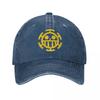Skull One-Piece Anime Summer Autumn Cap Hats Dad Baseball Cap Vintage Hat Denim Outdoor Casquette