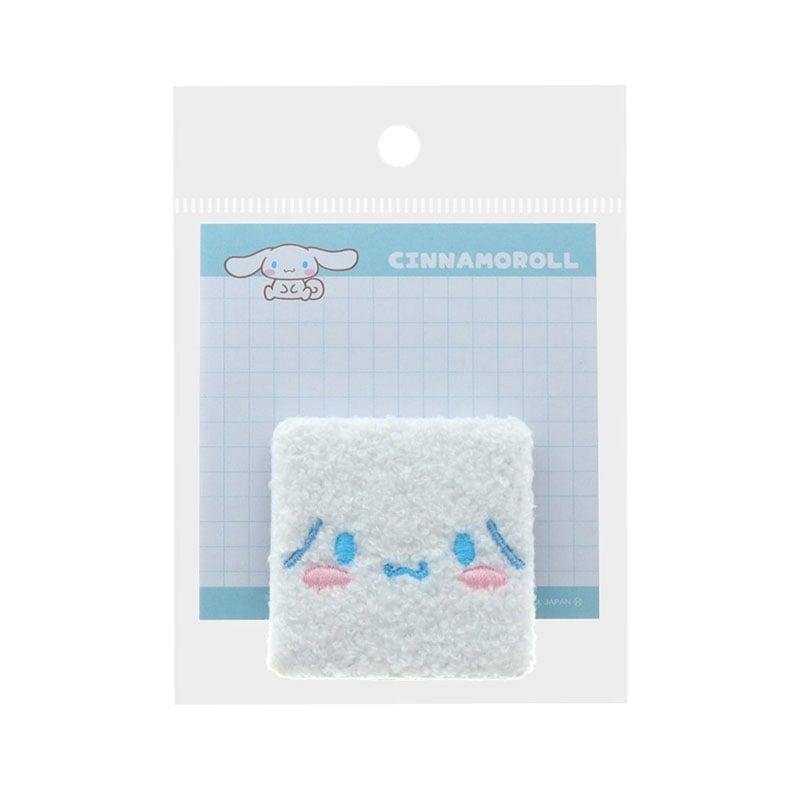 Sanrio Petit Collection Fluffy Memo Pad With Clip Cinnamoroll Japan NEW