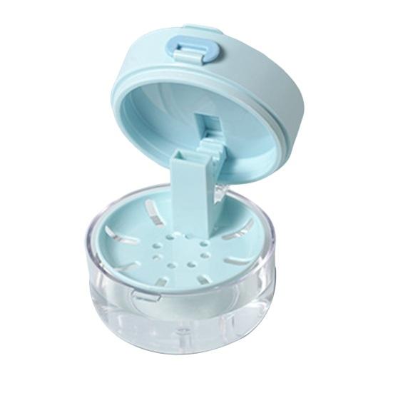 Aligner Cleaning Container Retainer Case with Mirror, Removal Tool, Brush, Leak-Proof Denture Invisible Braces Box Bath Holder, Dental for Orthodontic