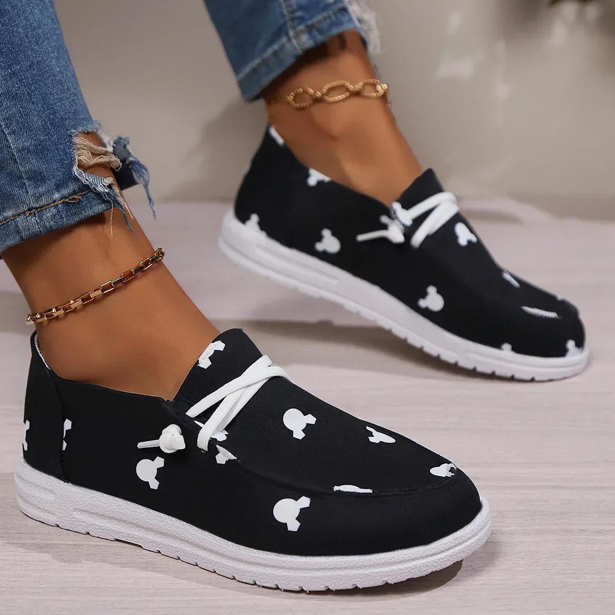 

Летние женские вулканизированные туфли, повседневная обувь из парусины, женская обувь на плоской подошве, модная женская обувь для ходьбы, спортивная обувь, женская обувь 36 чёрный