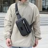Herre PU Crossbody Brystveske - Lett Luksus, Trendy Casual Mote, Skulderveske med Stor Kapasitet