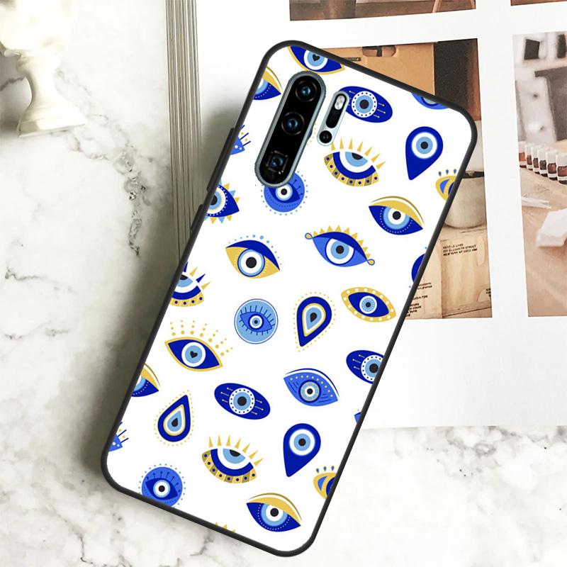 Evil Eye Case For Huawei Nova 10 SE 9 5T 11i 8i 3i 11 Pro Y91 Y90 Y70 Y61 Y60 P30 P20 P40 Lite Cover
