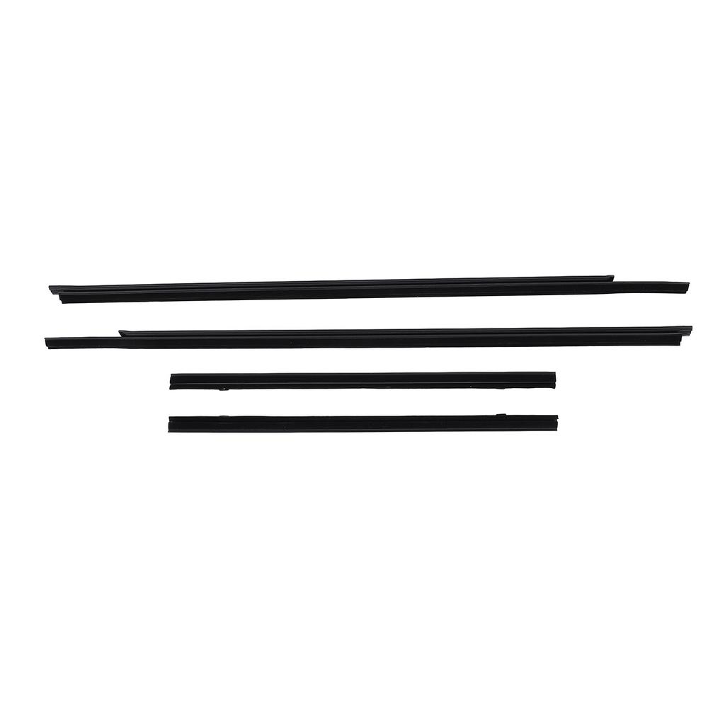 4PCS Car Door Window Weatherstrip 80820 2S400 Weather Stripping Window Trim Seal for Navara D22 1997 2004