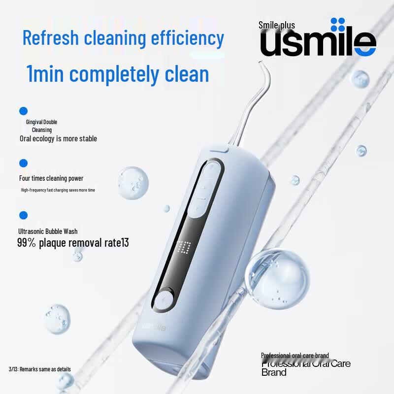 usmile P70 Electric Toothbrush & C20 Water Flosser Oral Care Set CN plug (adapter included)