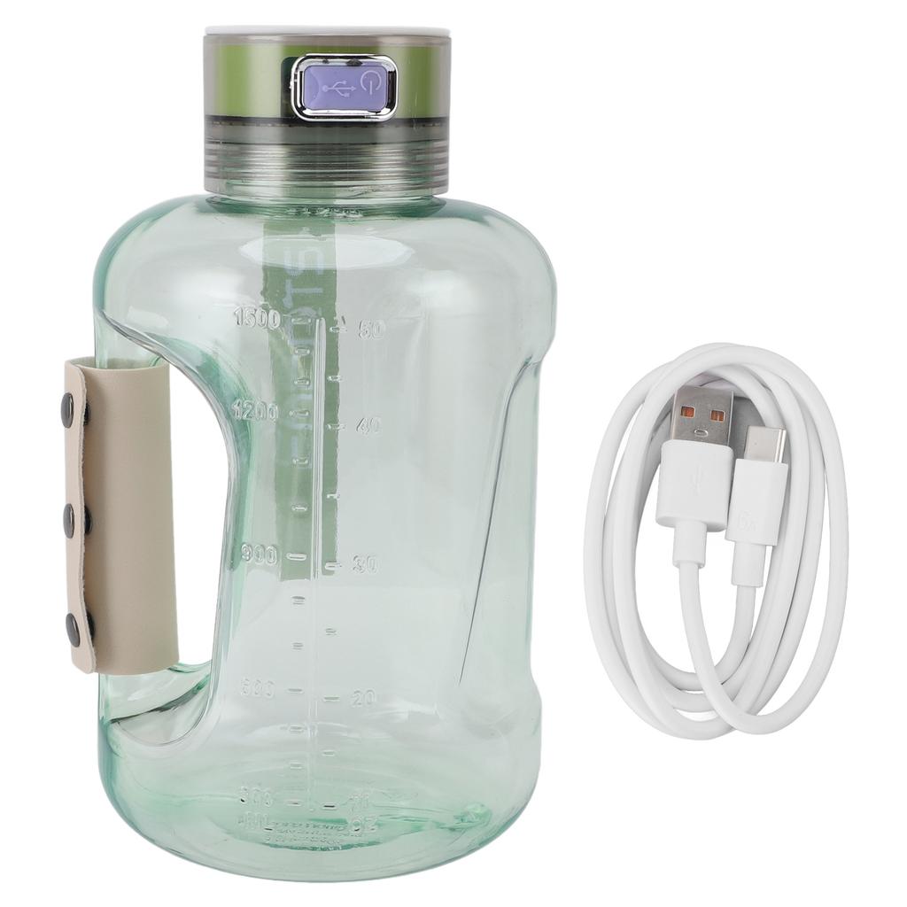 Hydrogen Water Bottle 1.5L SPE PEM Technology 1300ppb To 1800ppb Portable Hydrogen Rich Water