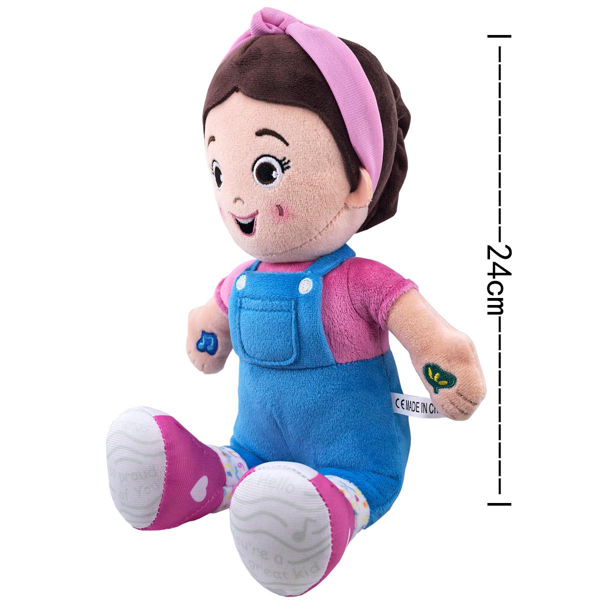 Ms Rachel Cross-Border Plush Doll - Soft Cotton Toy Ms. Rachel