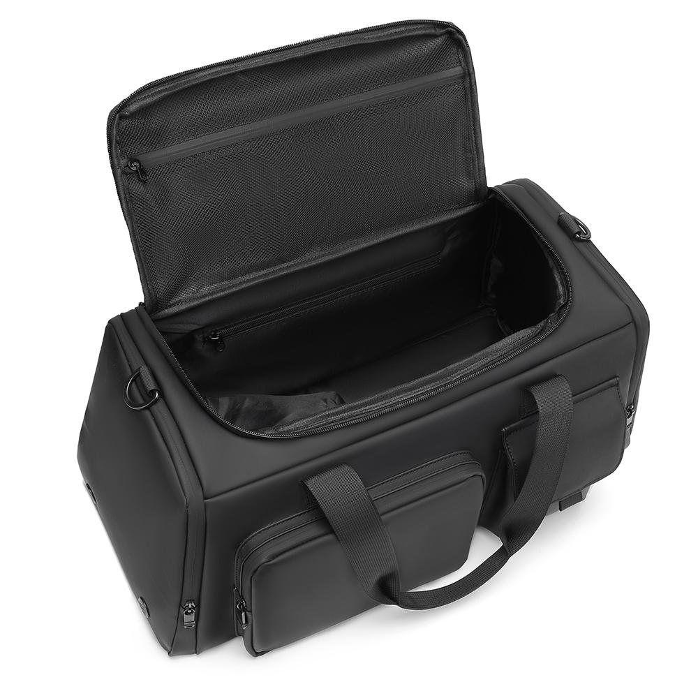 Gymbag, tørr og våt separat, duffelbag, stor kapasitet, svømmebag, reisebag for menn, oppbevaringsbag