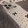 Black polka dot bow for iphone11promax mobile phone case apple 11/11/11/11 protective case 11x