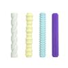 4Pcs Silicone Pencil Grips Ergonomic Textured Sleeves for Kids Adults Anxiety Relief Smooth Writing Pen Cover