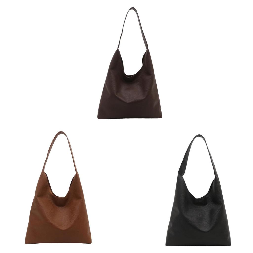 Street Style Tote Bag With Pu Material And Magnetic Closure For Daily Use