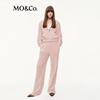 MO&Co. Women's High-Waist Straight-Leg Casual Sweatpants