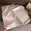 Women S Polka Dot Printed Square Scarf Fashion Sunscreen Neck Wrap