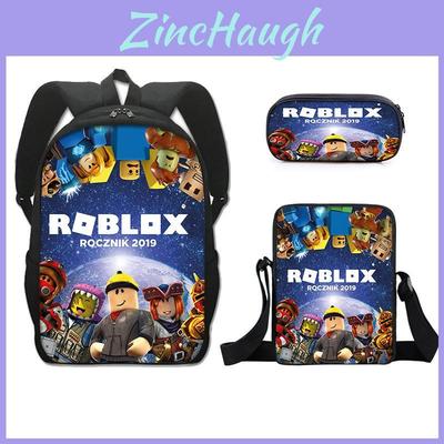 Roblox Kids Backpack Set With Lightweight Oxford Fabric For School And Study Use